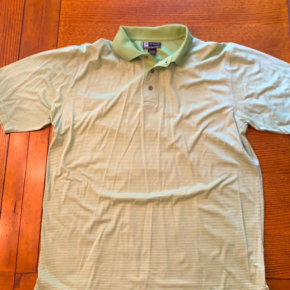 Josabank David lead better golf shirt - green